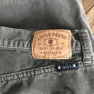 Lucky Brand Men’s Gray Cords